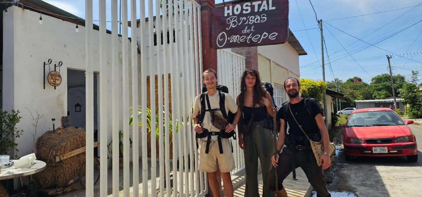 Hostal Brisas Del Ometepe Rivas Bagian luar foto